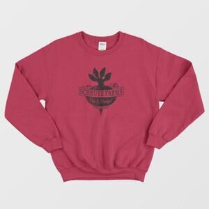 Schrute Farms Bed And Breakfast Funny Office TV Show Graphic Cozy Sweatshirt